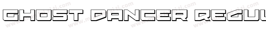 Ghost Dancer Regular字体转换
